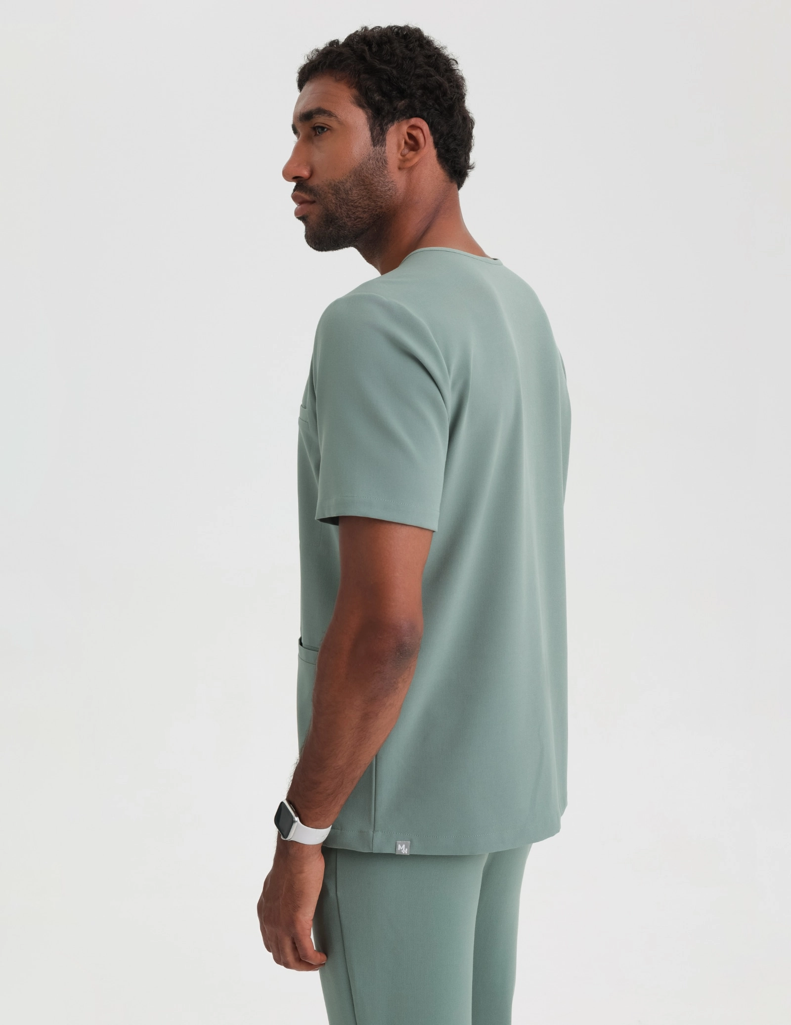 Scrub Top Birbal - DUSTY GREEN Scrub Top Birbal - DUSTY GREEN
