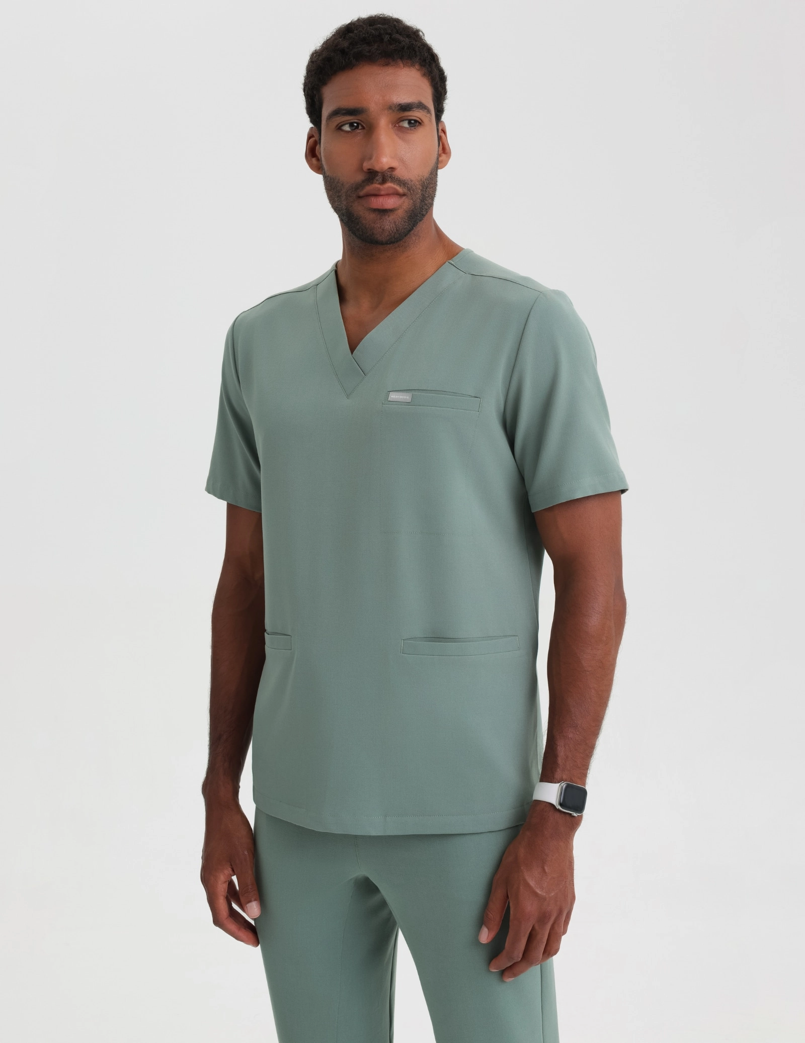 Scrub Top Birbal - DUSTY GREEN Scrub Top Birbal - DUSTY GREEN