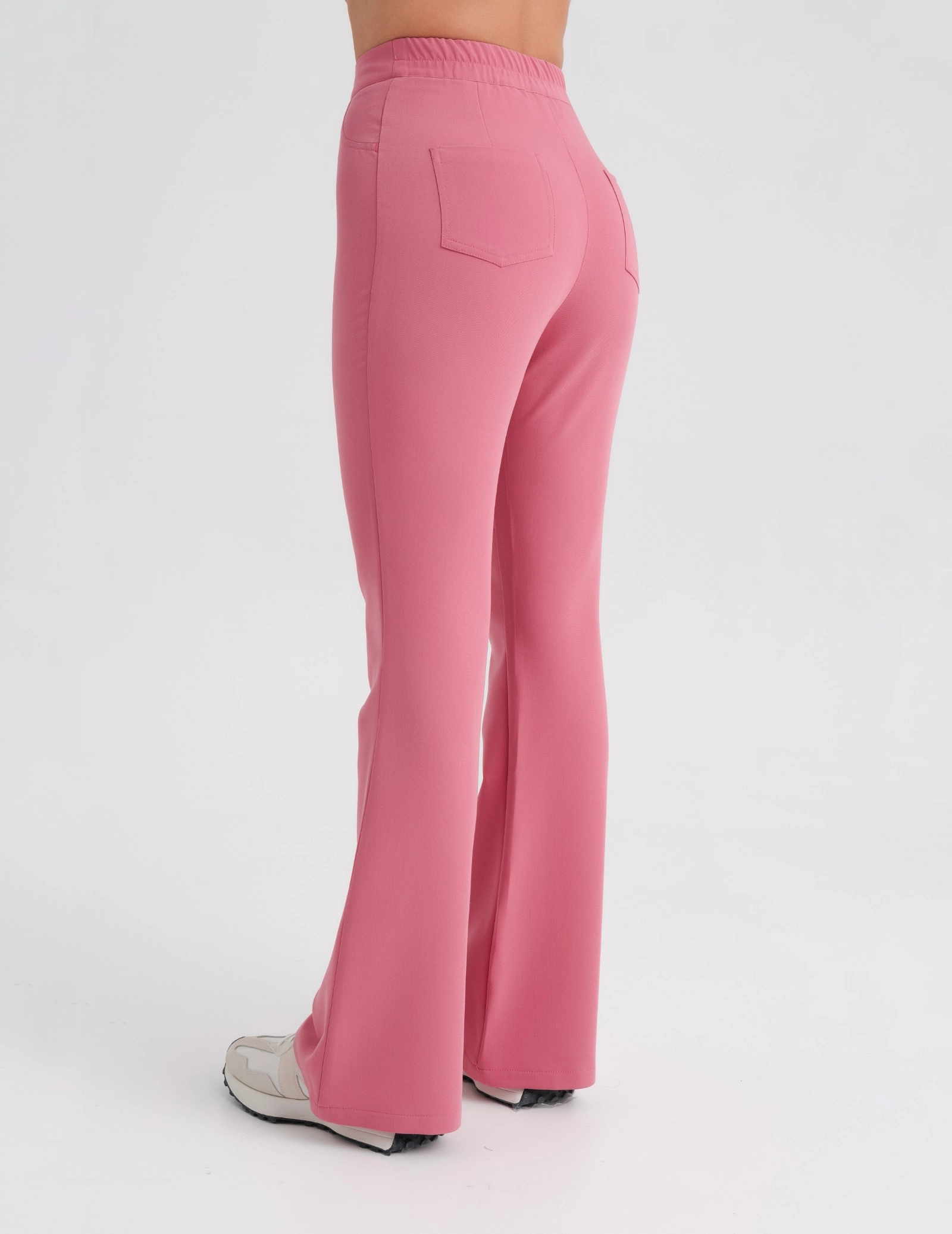 Women's Medical Scrub Pants Flare - RASPBERRY CRUSH Women's Medical Scrub Pants Flare - RASPBERRY CRUSH