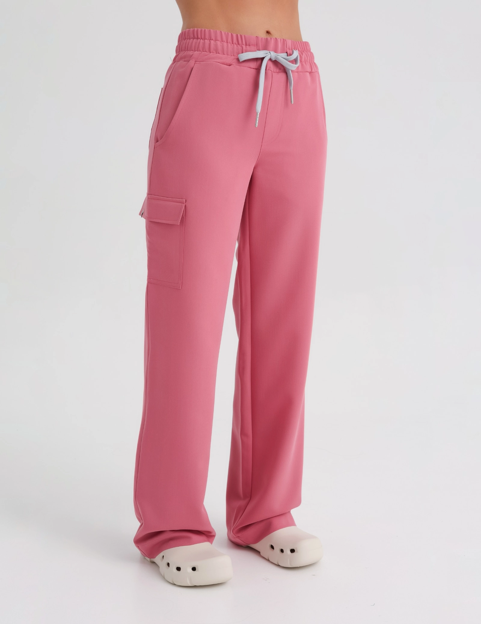 Women's Medical Scrub Pants Yoga - RASPBERRY CRUSH Women's Medical Scrub Pants Yoga - RASPBERRY CRUSH