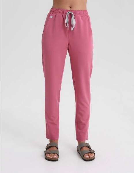 Women's Basic Trousers - RASPBERRY CRUSH