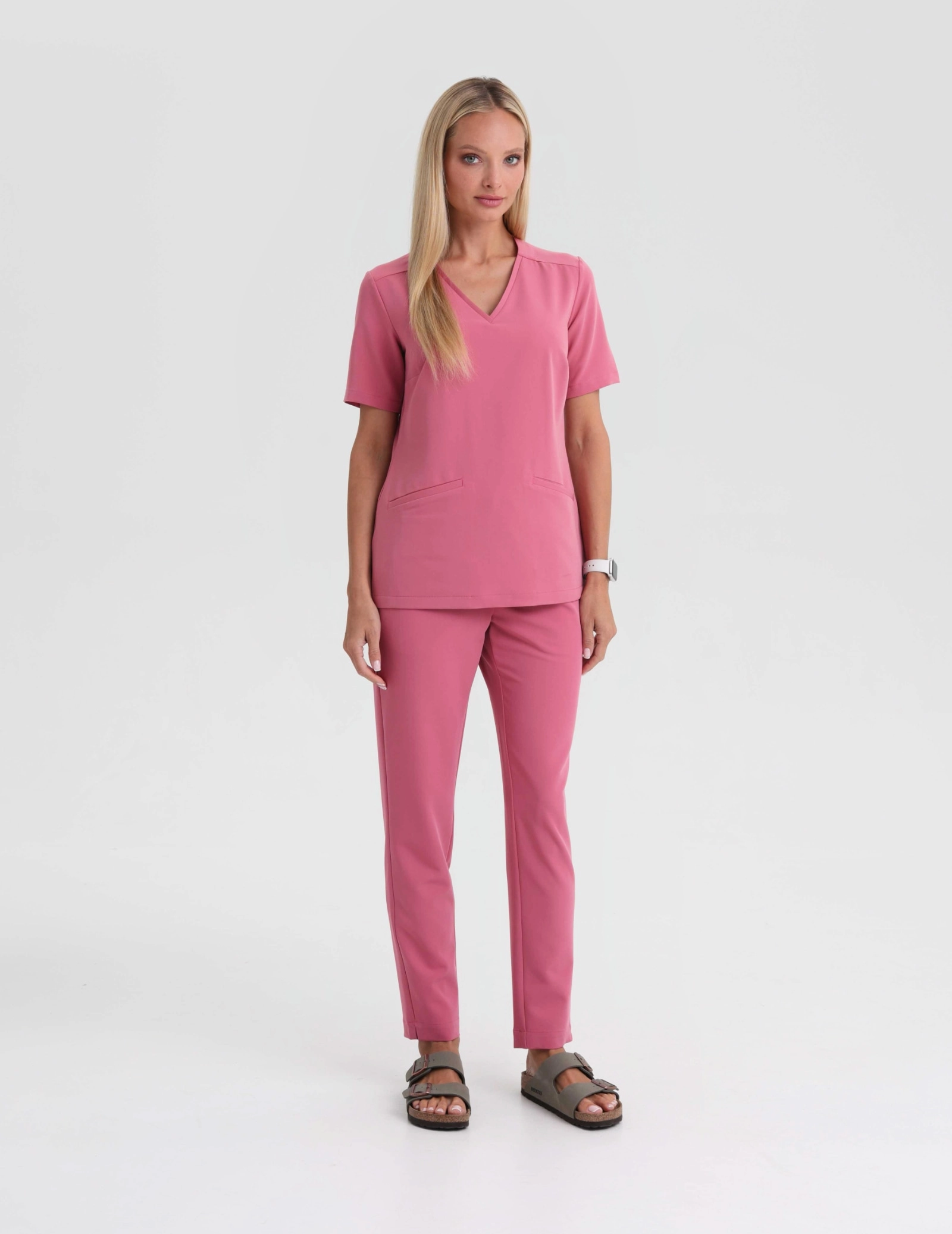 Women's Basic Trousers - RASPBERRY CRUSH Women's Basic Trousers - RASPBERRY CRUSH