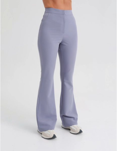 Women's Medical Scrub Pants Flare - MILKY LAVENDER