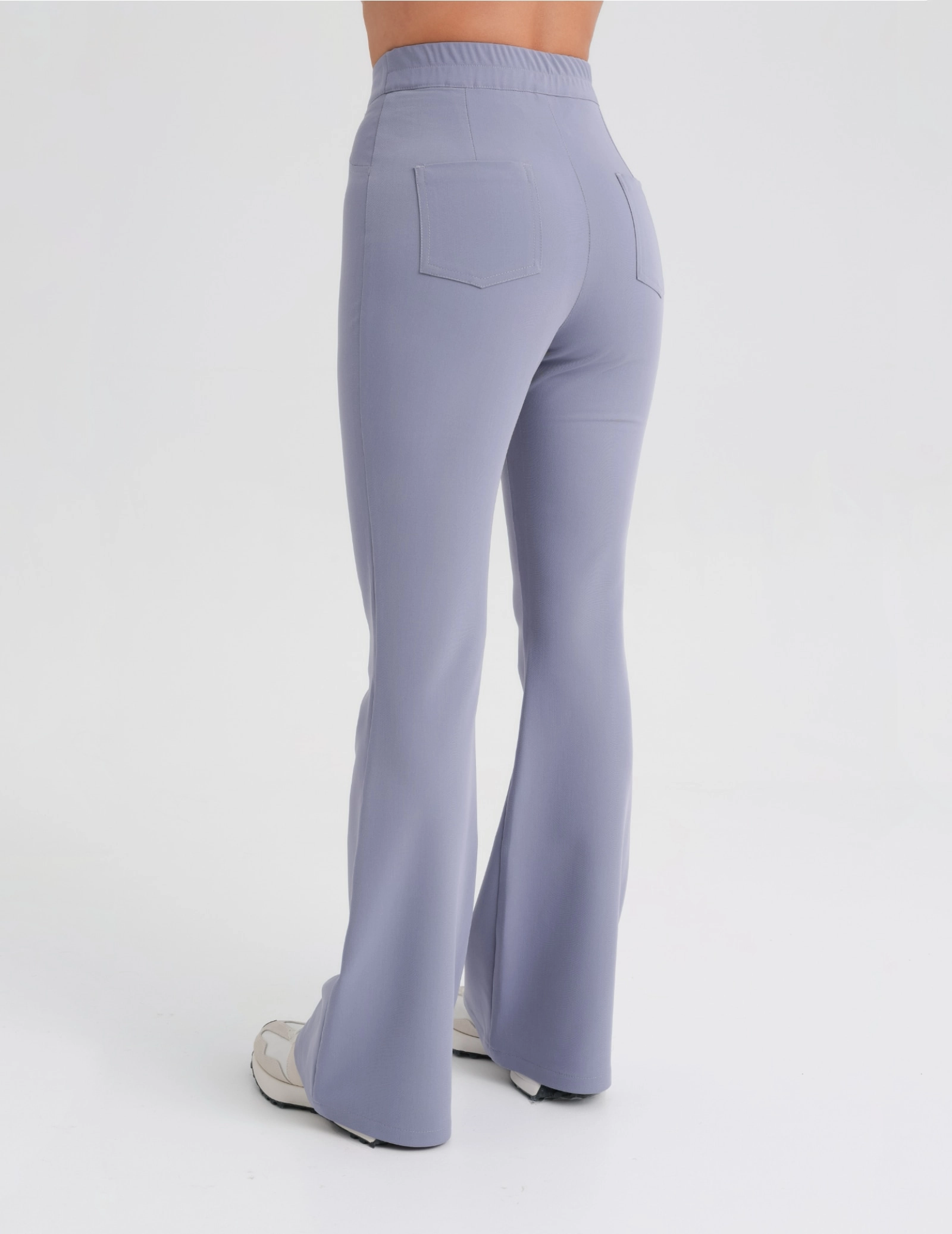 Women's Medical Scrub Pants Flare - MILKY LAVENDER Women's Medical Scrub Pants Flare - MILKY LAVENDER