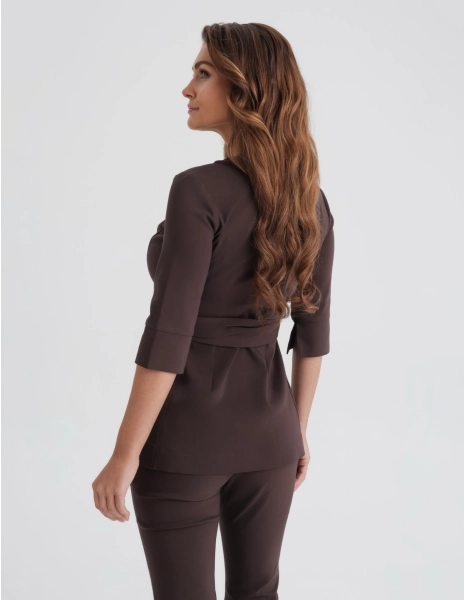 Medical sweatshirt tied...