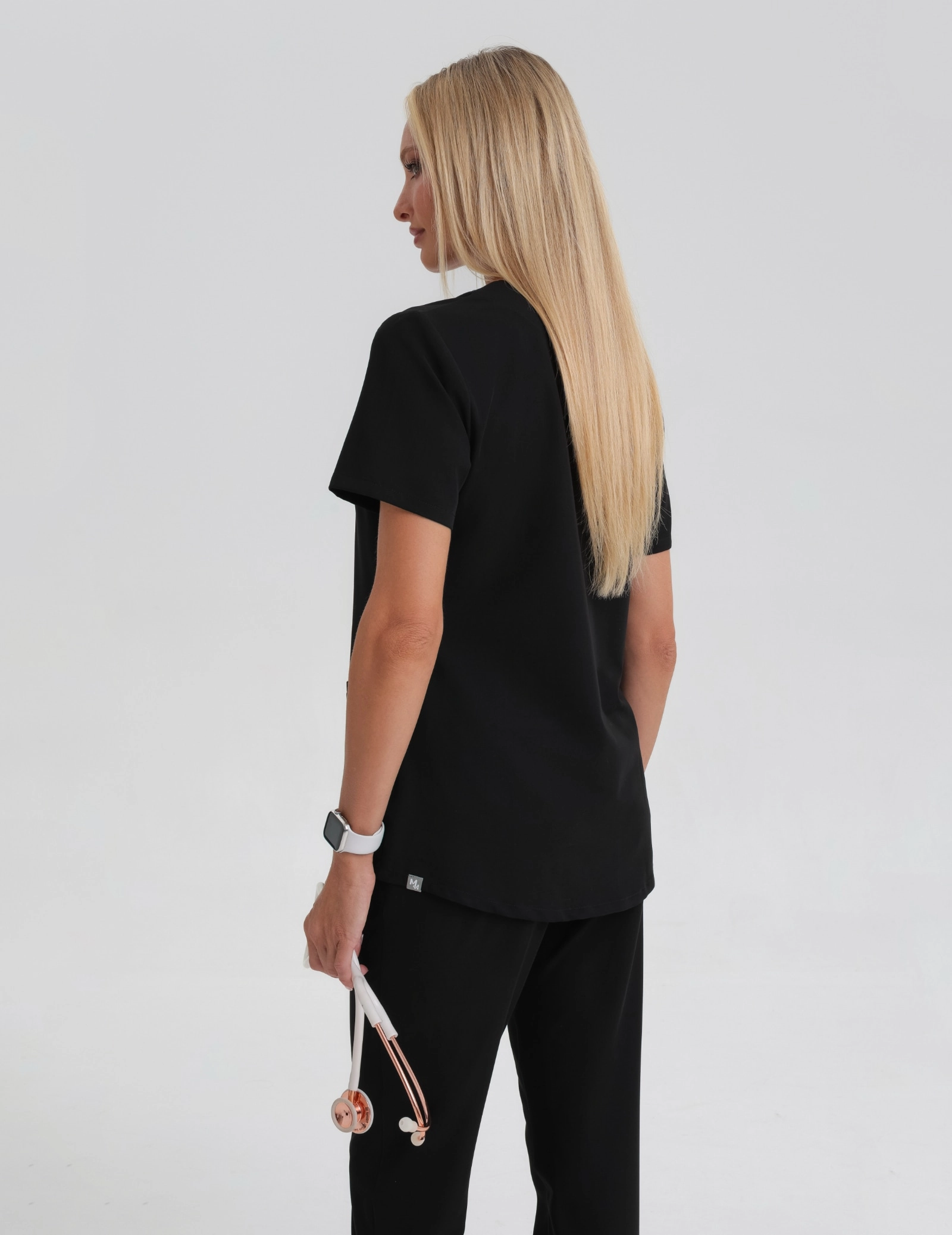 Scrub Tops - Grace Black Scrub Tops - Grace Black