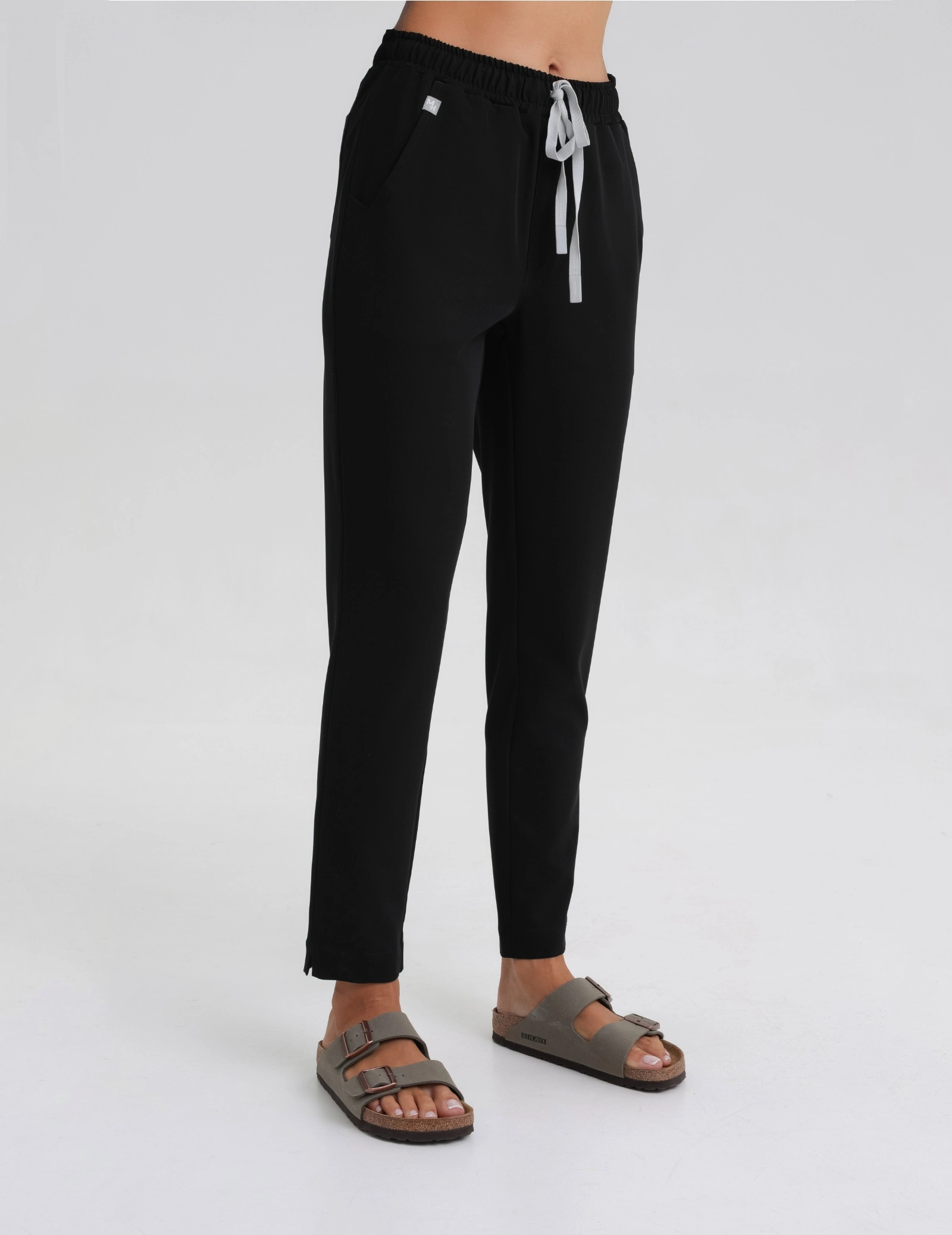 Women's Basic Scrub Pants - BLACK Women's Basic Scrub Pants - BLACK