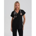 Scrub Top Kendall - BLACK