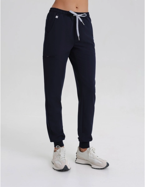 Women's Jogger Scrub Pants - Dark Navy