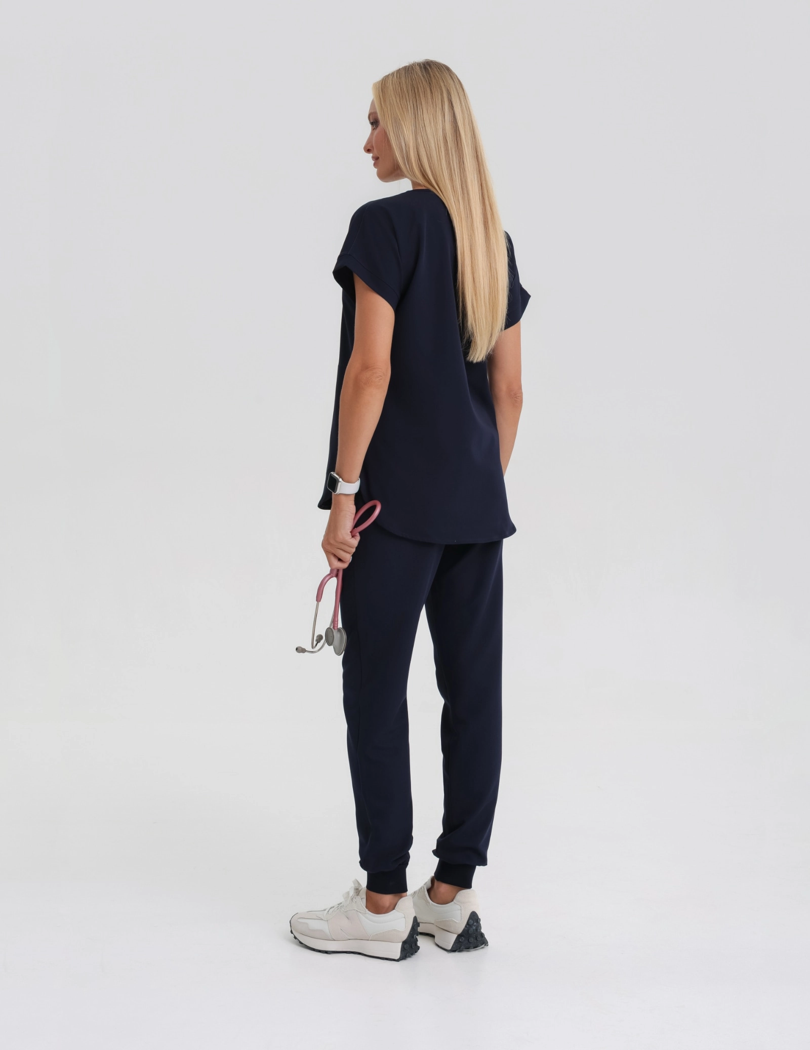 Women's Jogger Scrub Pants - Dark Navy