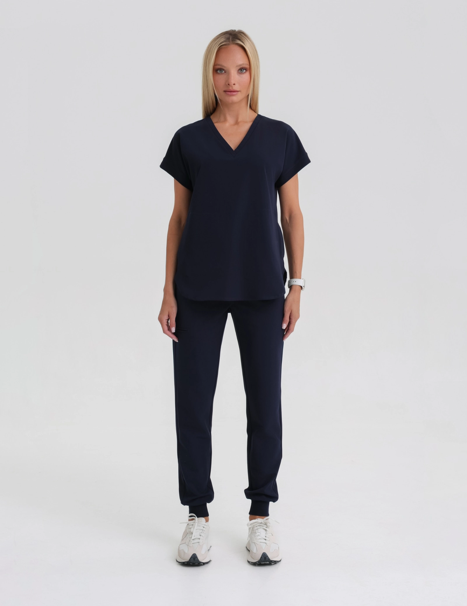 Women's Jogger Scrub Pants - Dark Navy