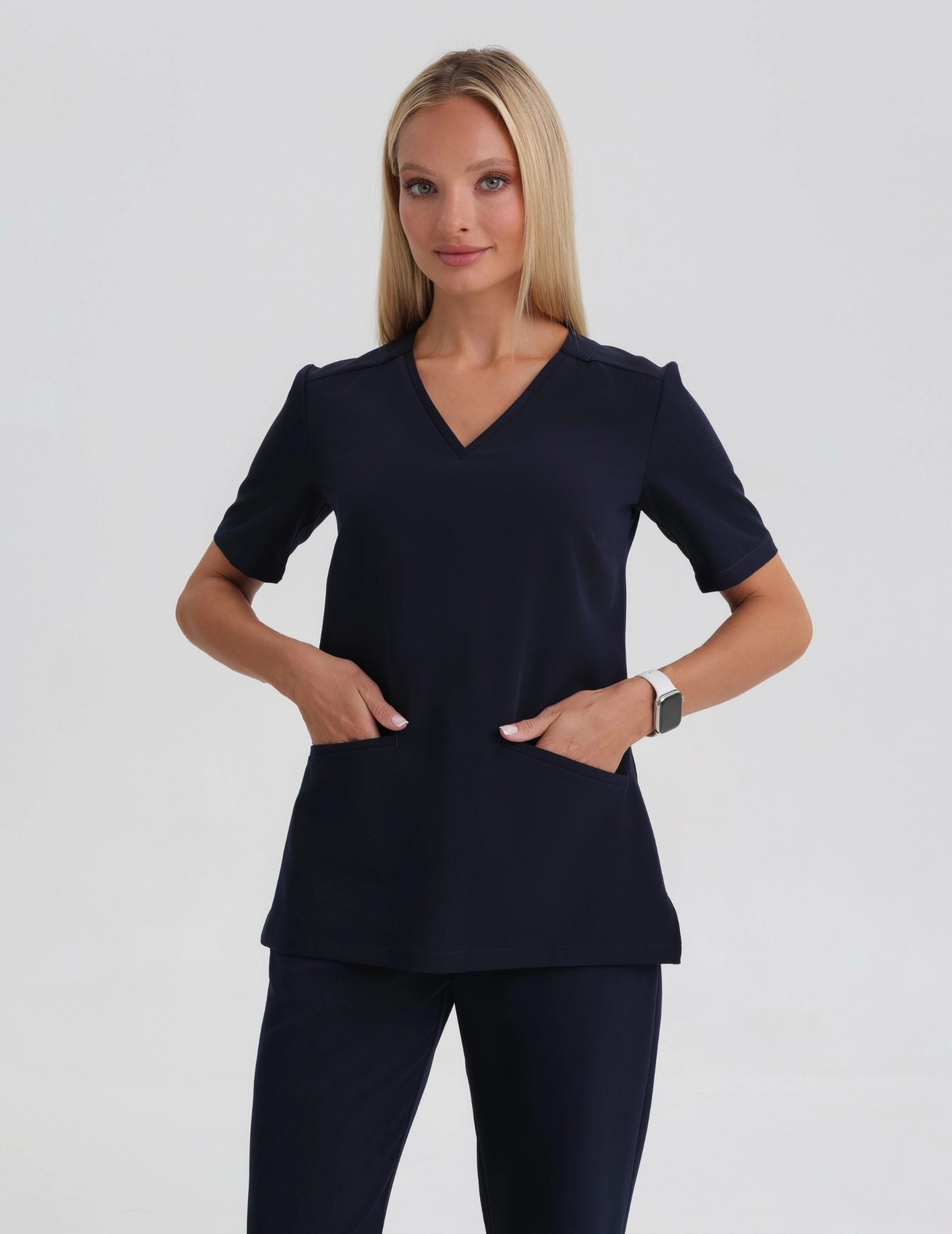 Medical Scrub Top Casy - DARK NAVY Medical Scrub Top Casy - DARK NAVY
