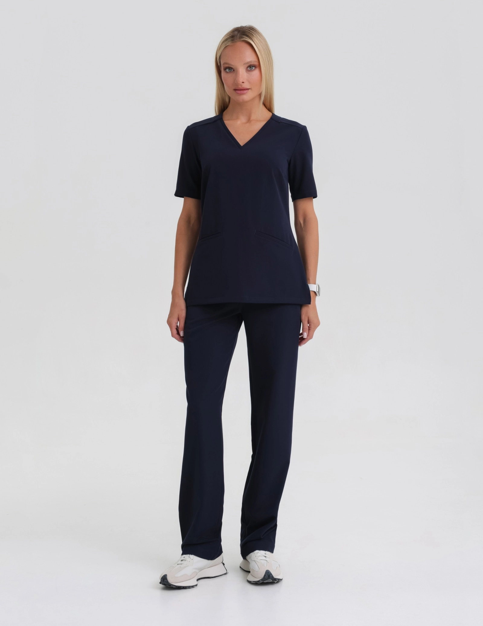 Medical Scrub Top Casy - DARK NAVY Medical Scrub Top Casy - DARK NAVY