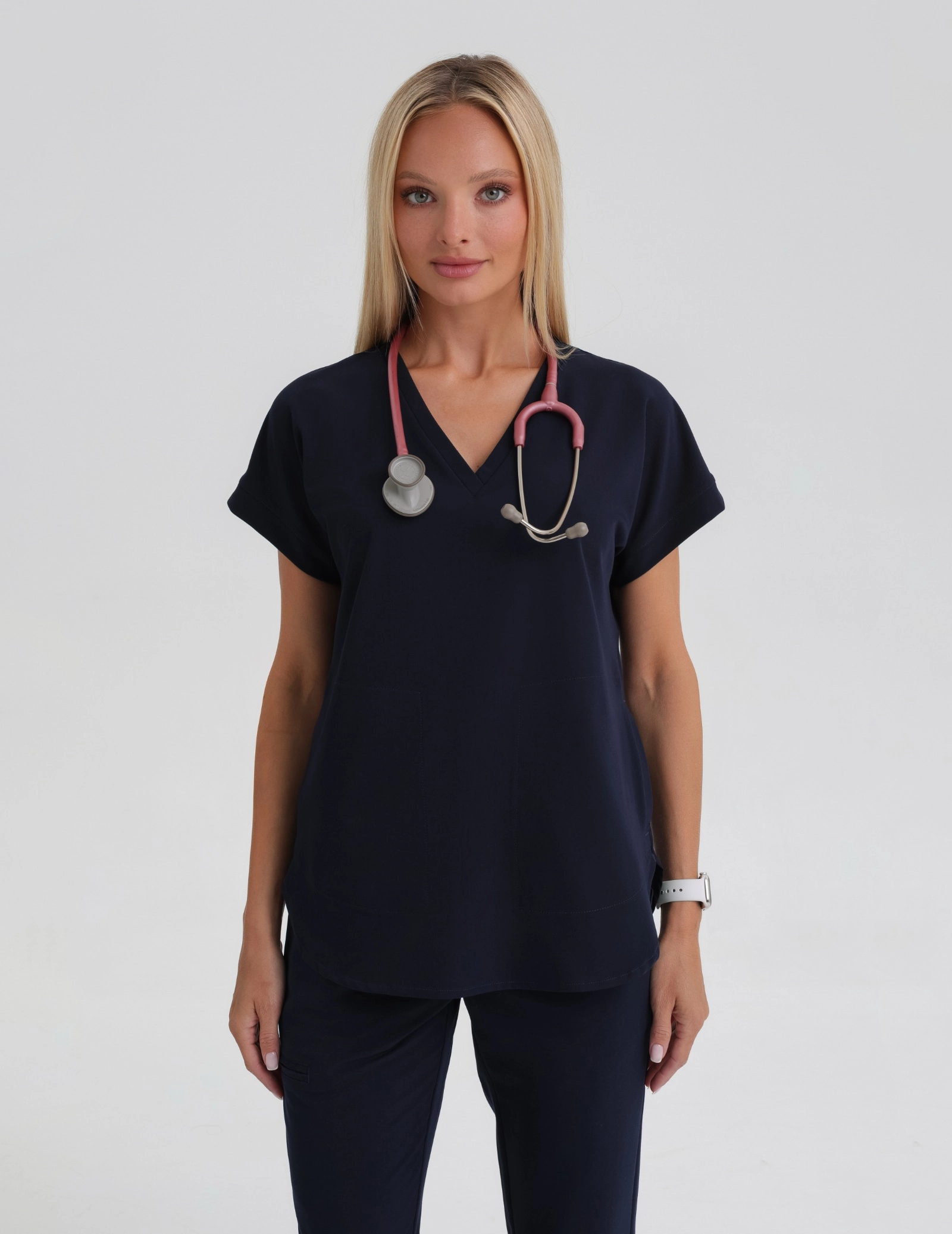 Scrub Top Kendall - DARK NAVY Scrub Top Kendall - DARK NAVY