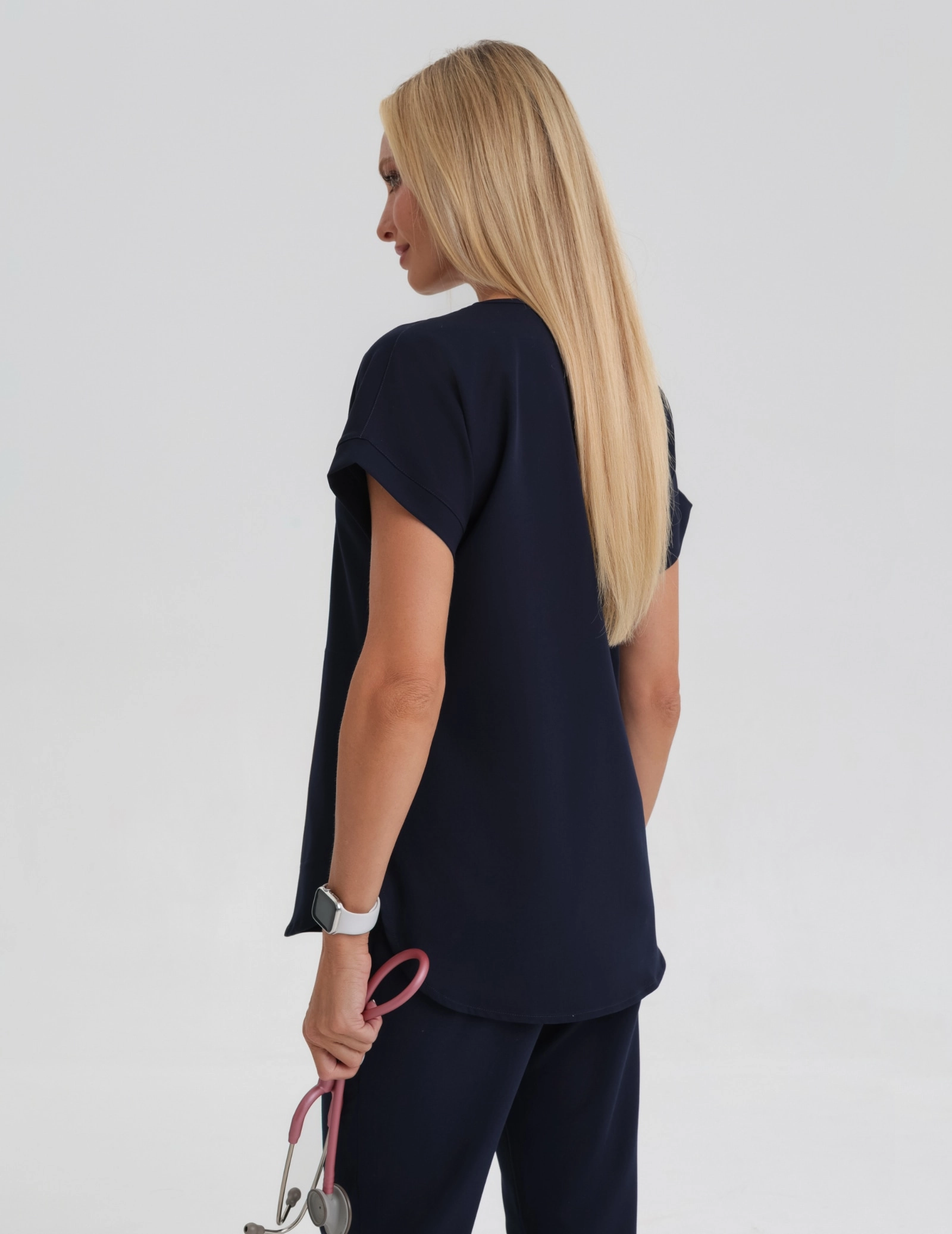 Scrub Top Kendall - DARK NAVY Scrub Top Kendall - DARK NAVY