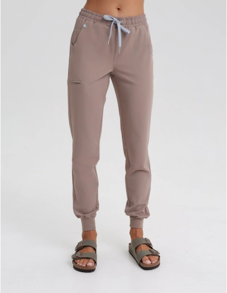 Women's Jogger Pants - BEIGE