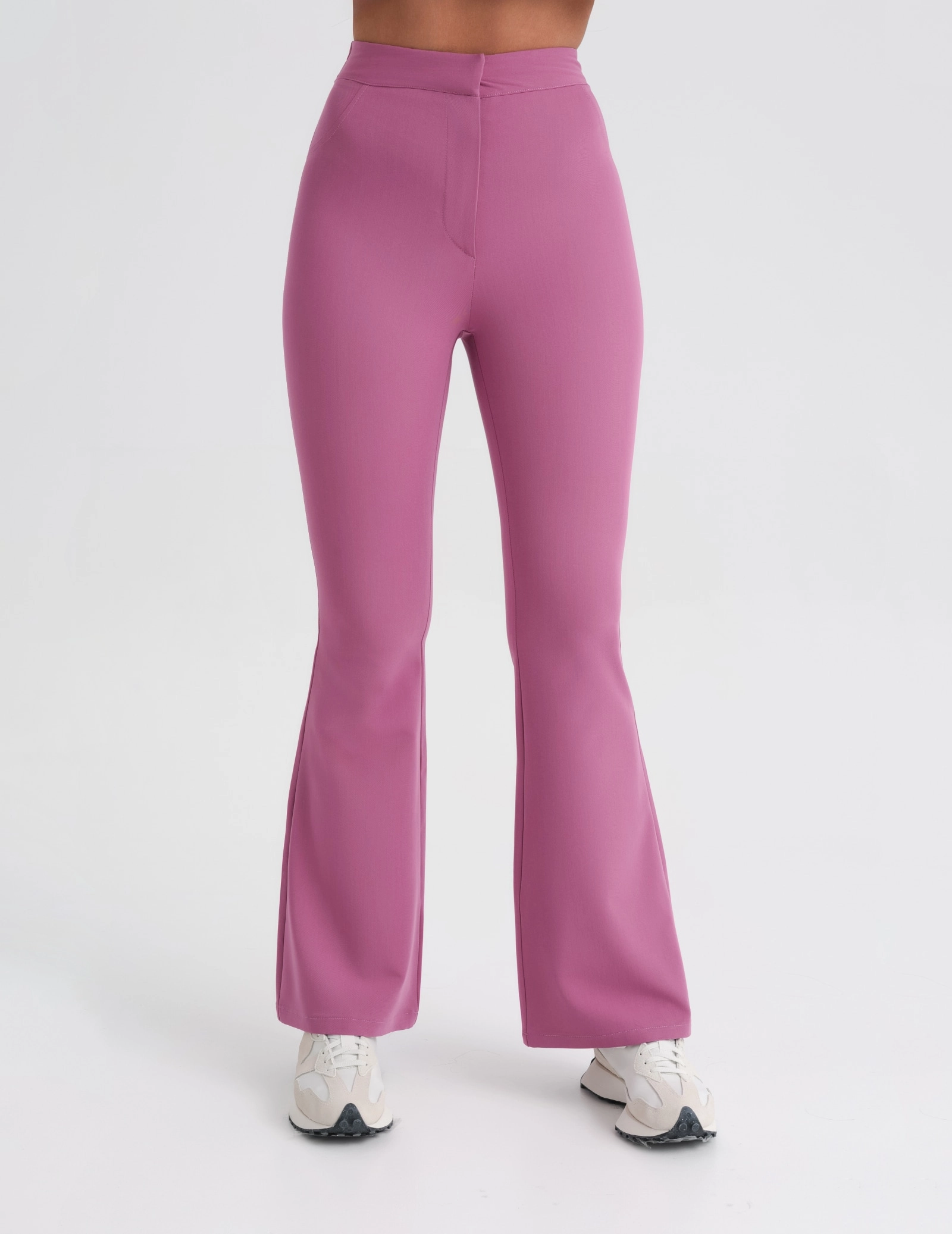 Women's Medical Scrub Pants Flare - BERRY SHAKE Women's Medical Scrub Pants Flare - BERRY SHAKE