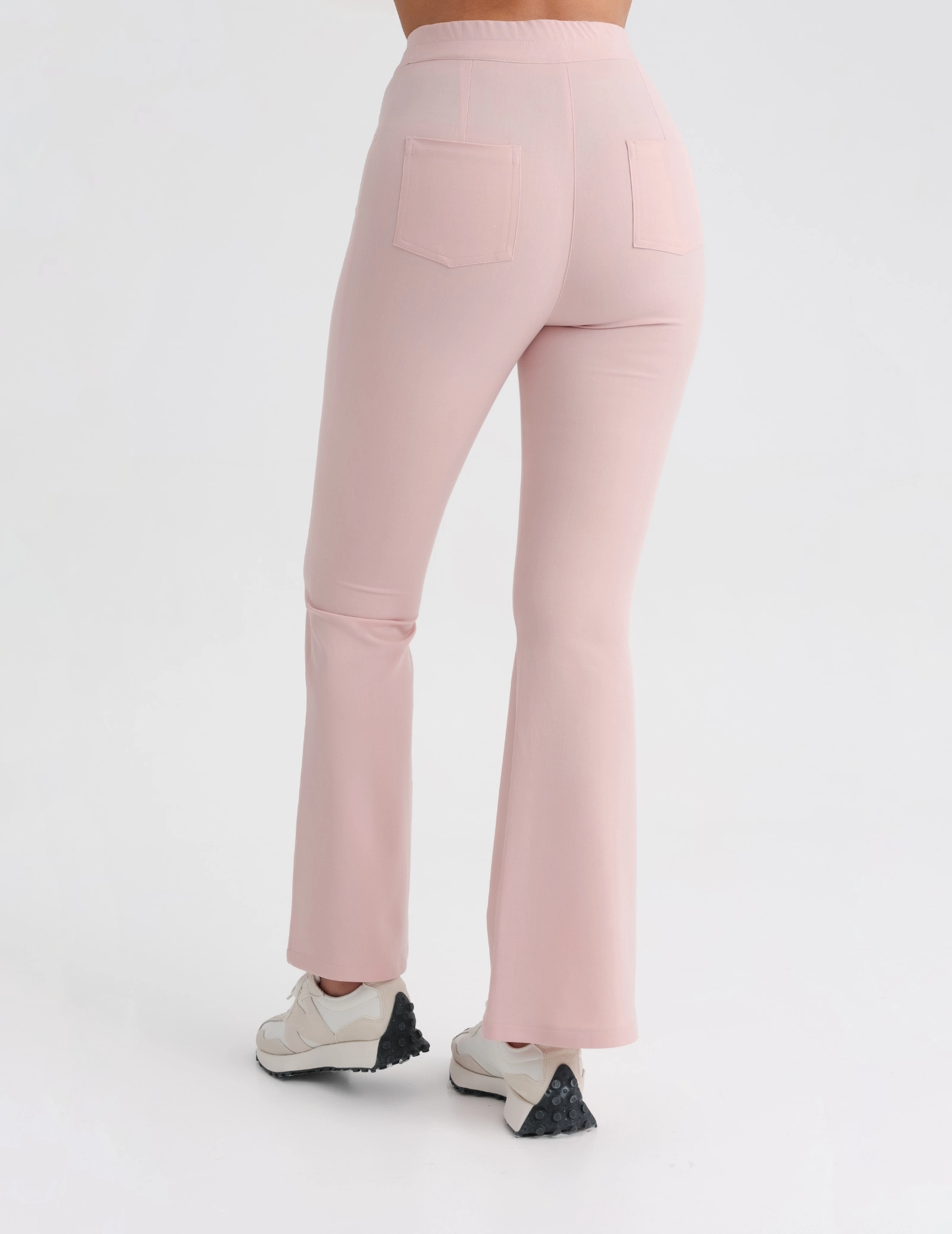 Women's Medical Scrub Pants Flare - DUSTY ROSE