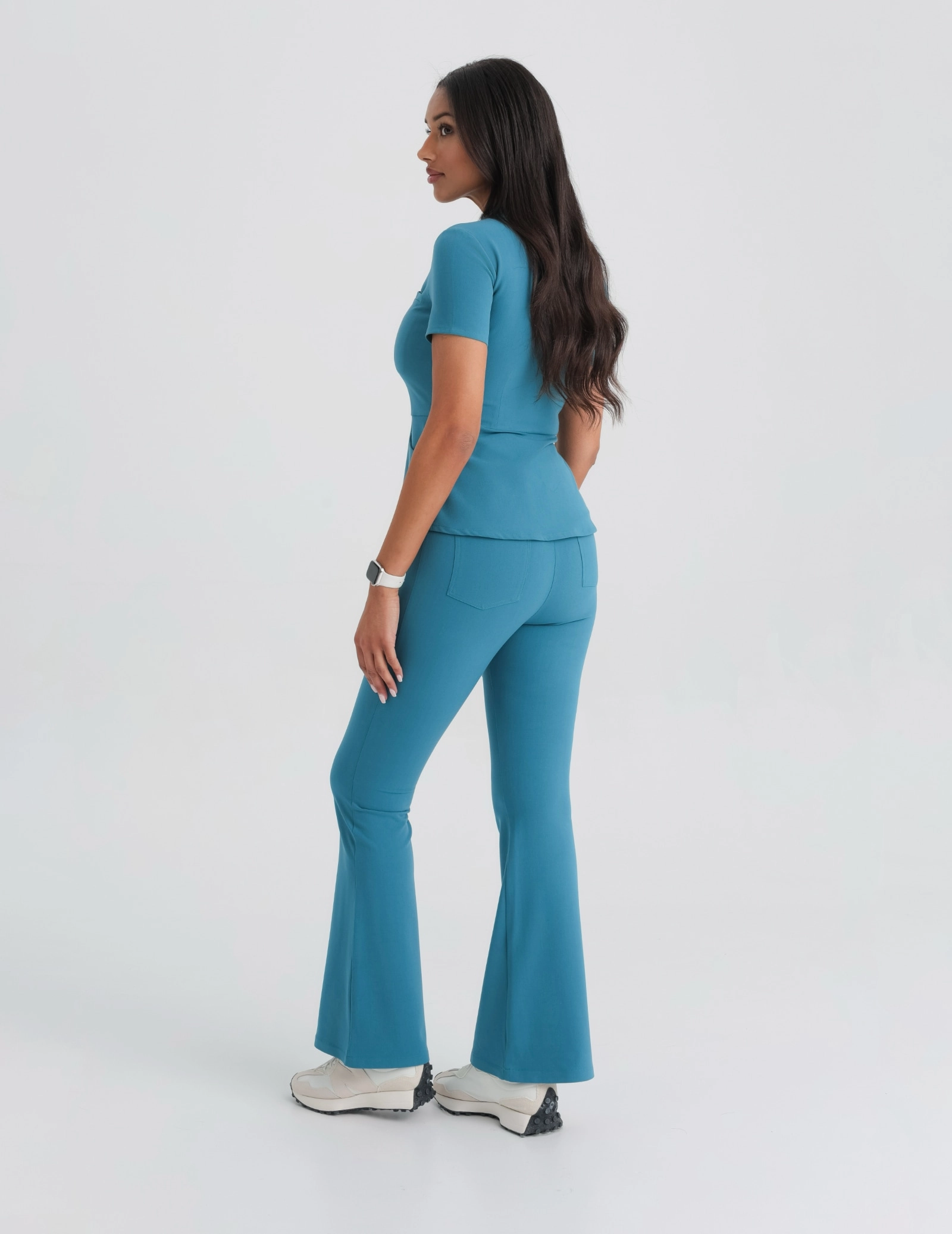 Medical Scrub Top Kori - OCEAN BLUE