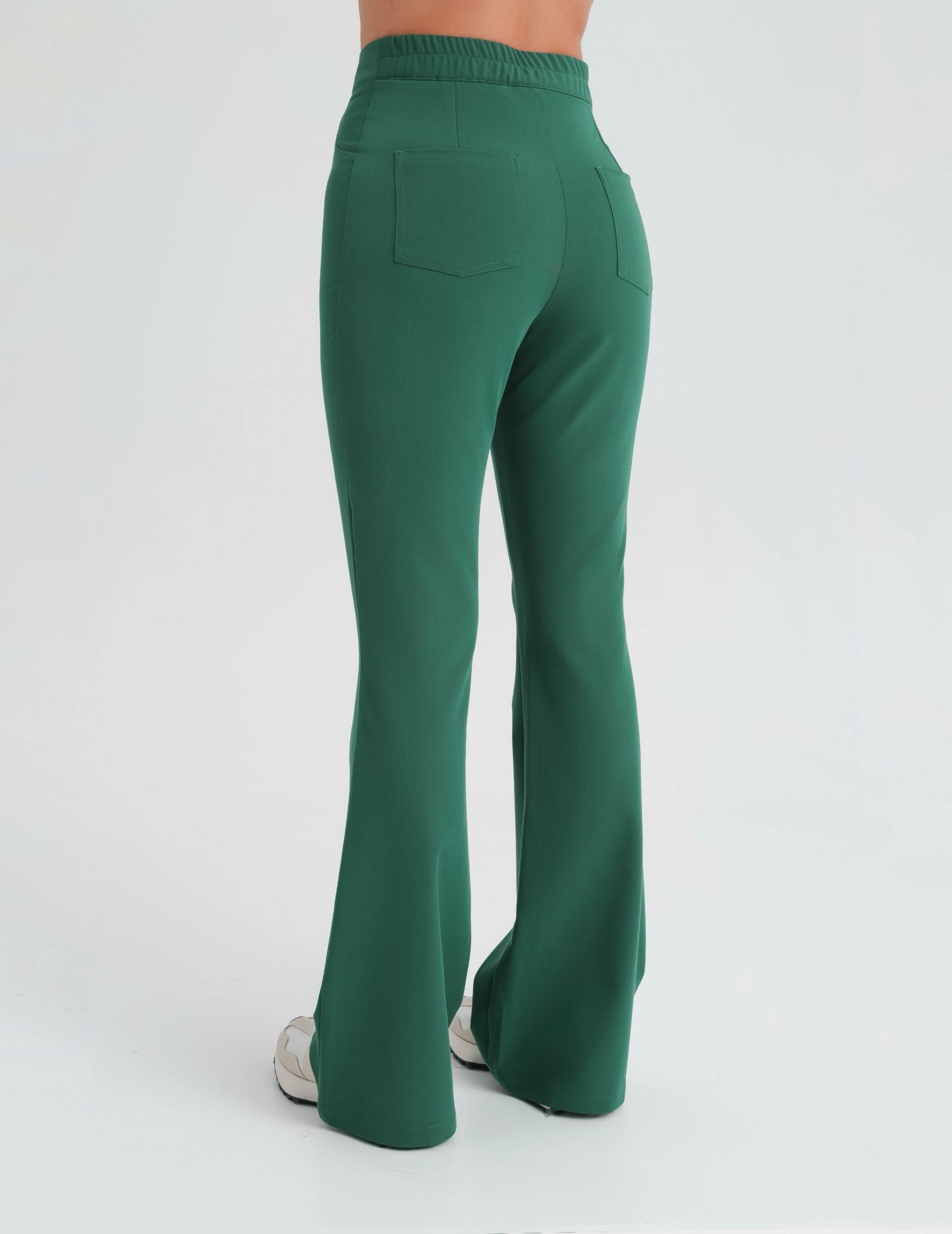 Women's Medical Scrub Pants Flare - EDEN GREEN Women's Medical Scrub Pants Flare - EDEN GREEN