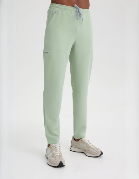 Men's Basic Pants - MATCHA LATTE