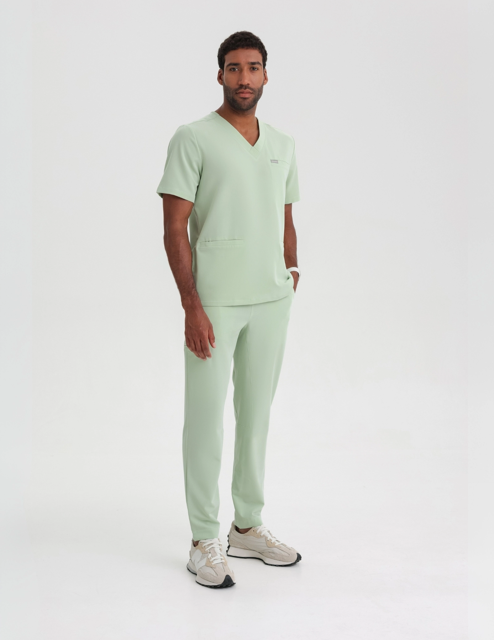 Men's Basic Pants - MATCHA LATTE Men's Basic Pants - MATCHA LATTE