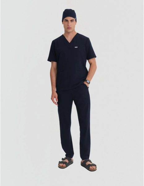 Men's Basic Pants - DARK NAVY