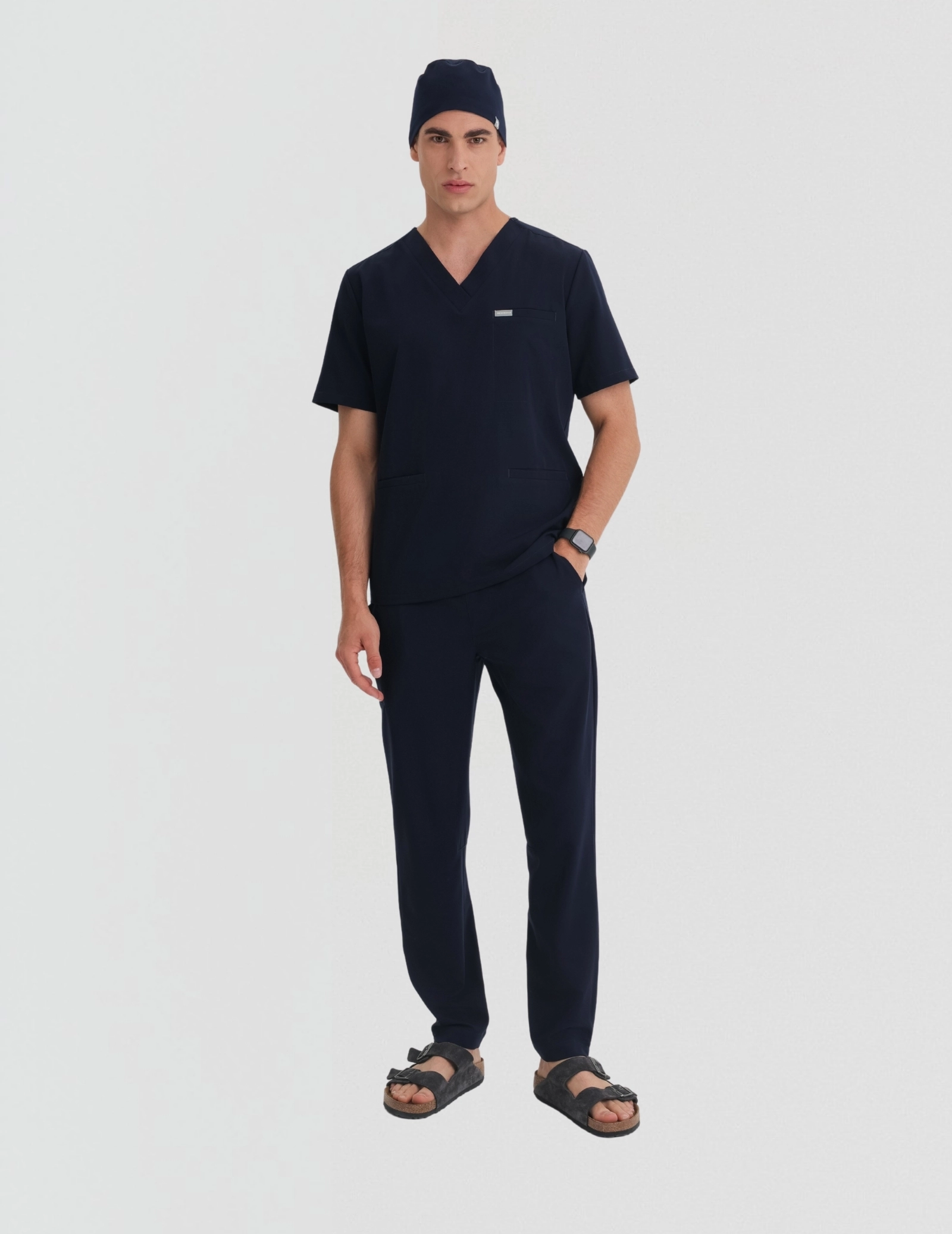 Men's Basic Pants - DARK NAVY