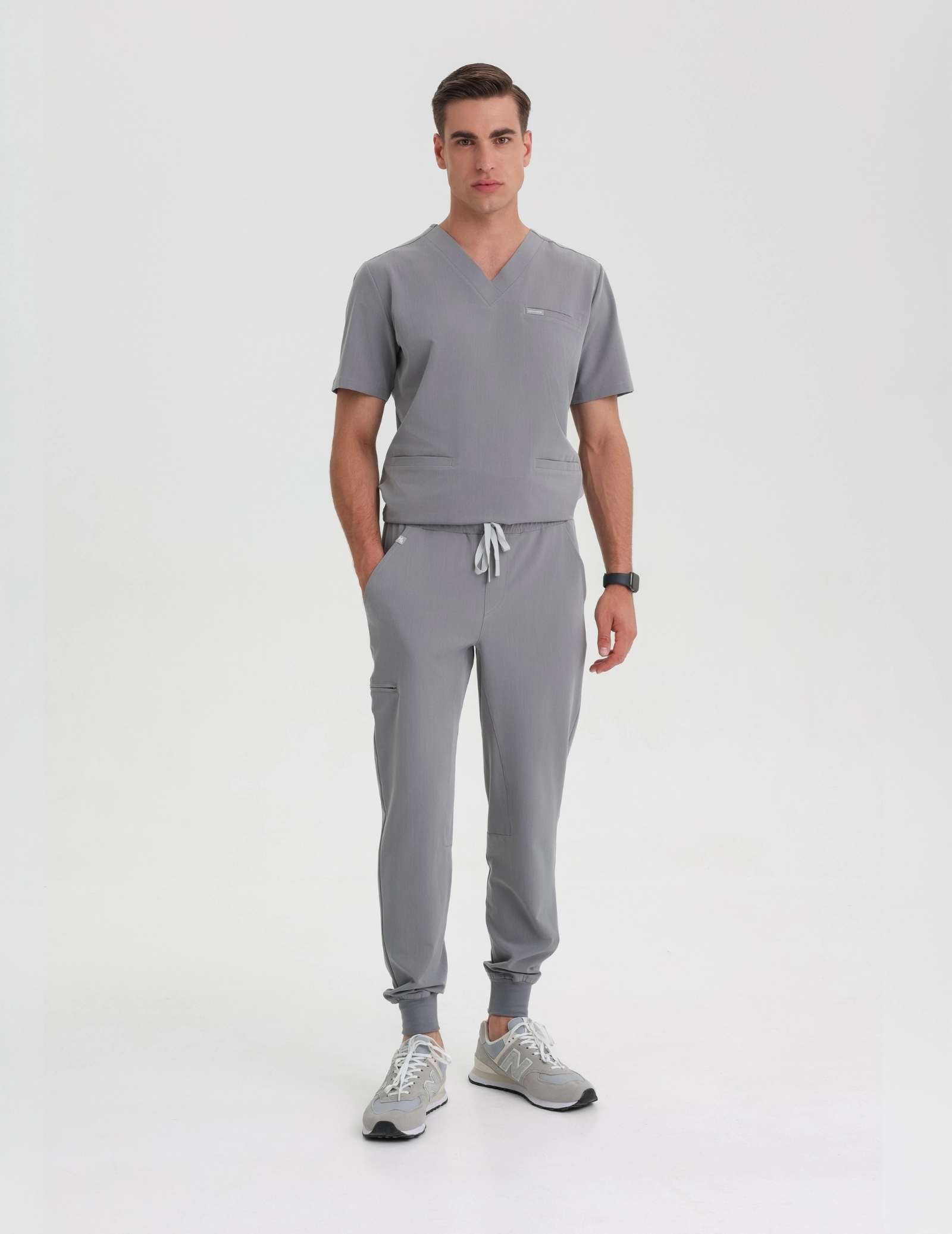 Men's Jogger Scrub Pants - SHARK GRAY Men's Jogger Scrub Pants - SHARK GRAY