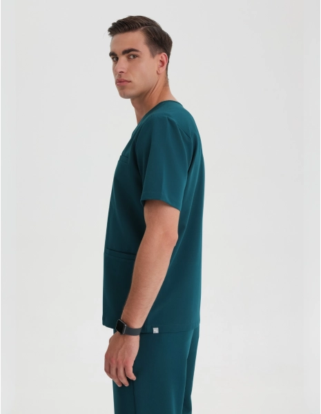 Scrub Top Birbal - DEEP GREEN