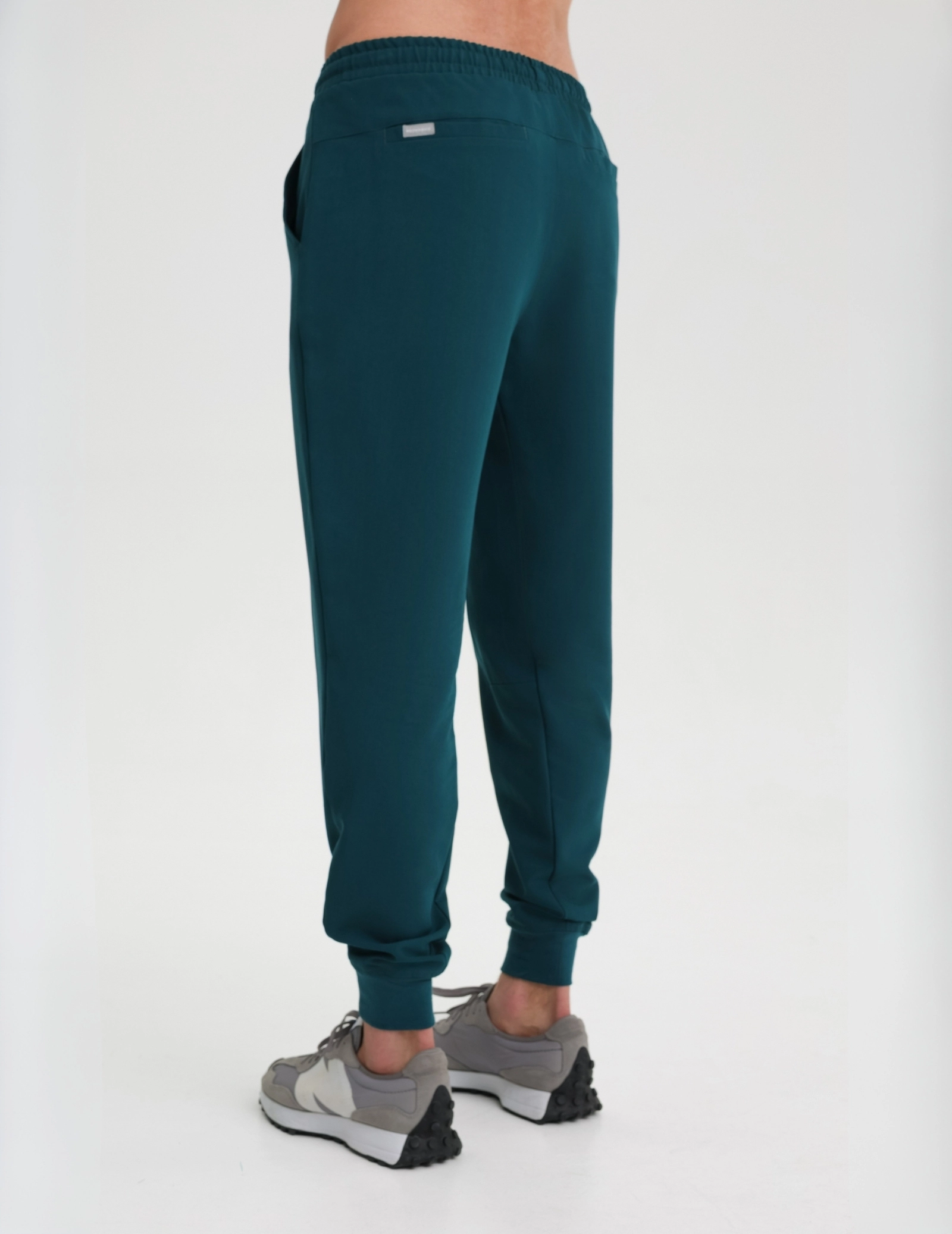 Men's Jogger Scrub Pants - Deep Green