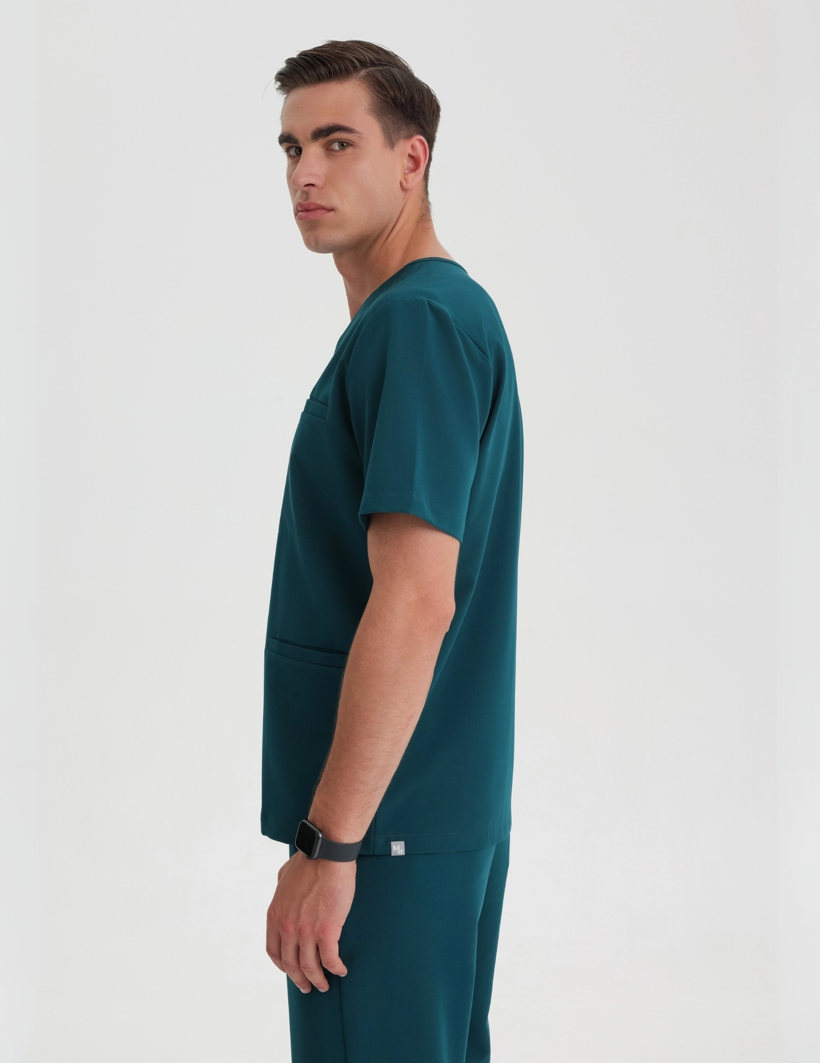 Men's Jogger Scrub Pants - Deep Green