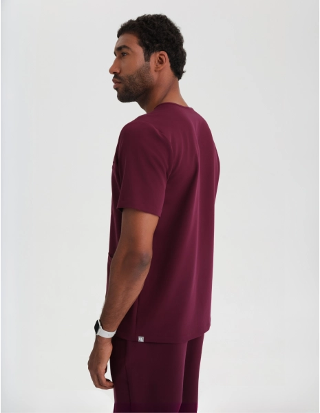 Scrub Top Birbal - BURGUNDY
