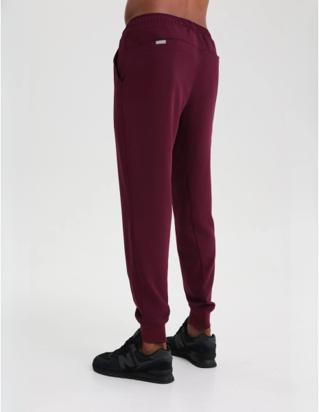 Men's Joggers Pants - BURGUNDY