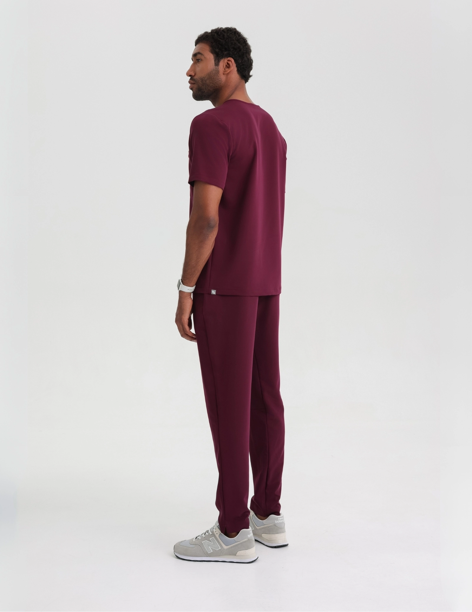 Men-basic-pants BURGUNDY