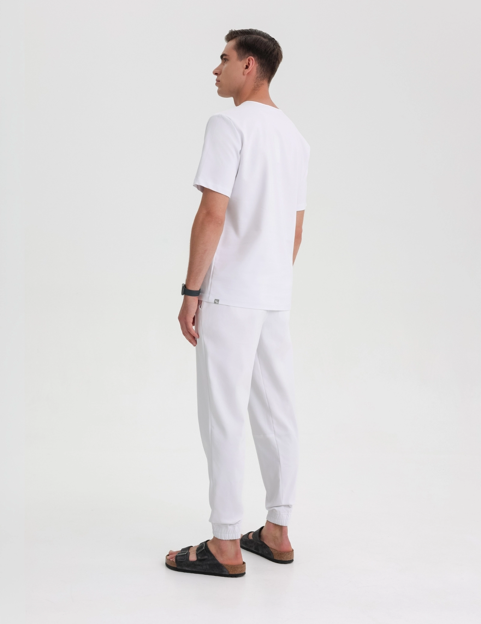 Men's Joggers - White Men's Joggers - White