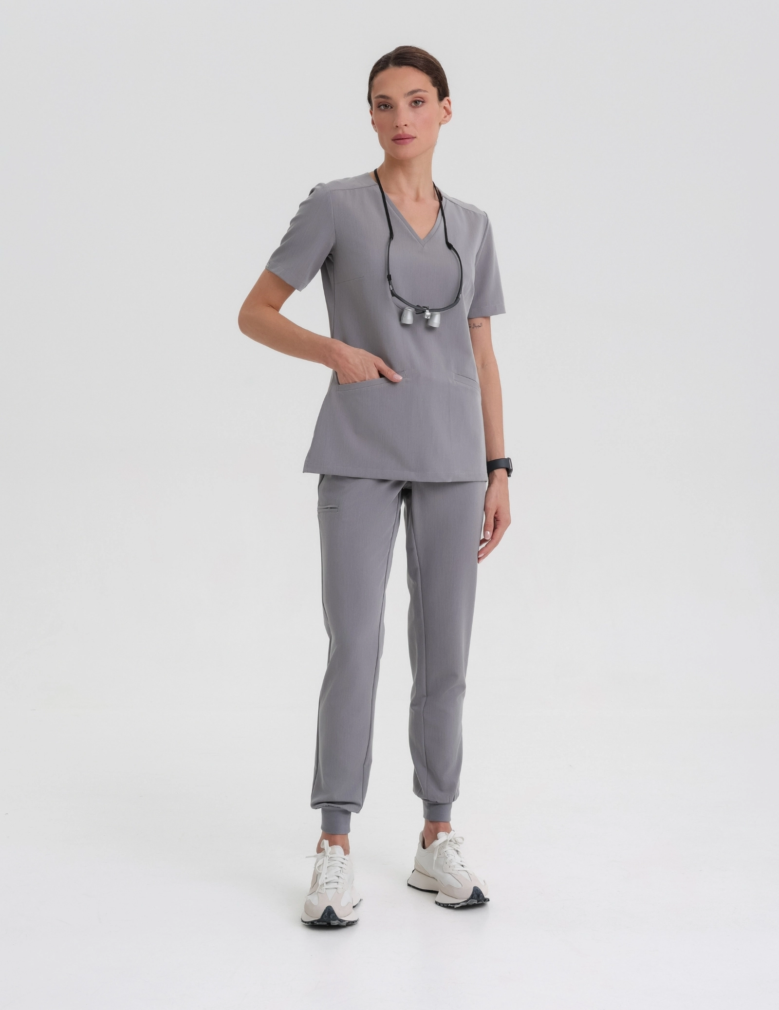 Women’s Jogger Scrub Pants - SHARK GRAY