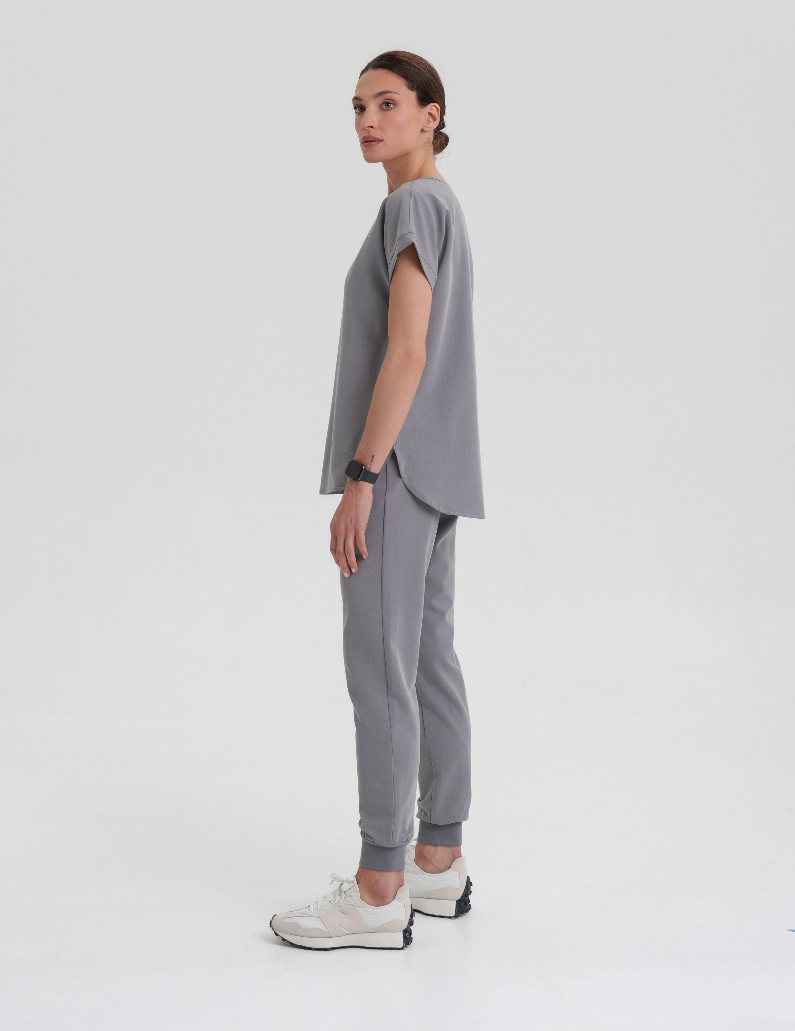 Women’s Jogger Scrub Pants - SHARK GRAY