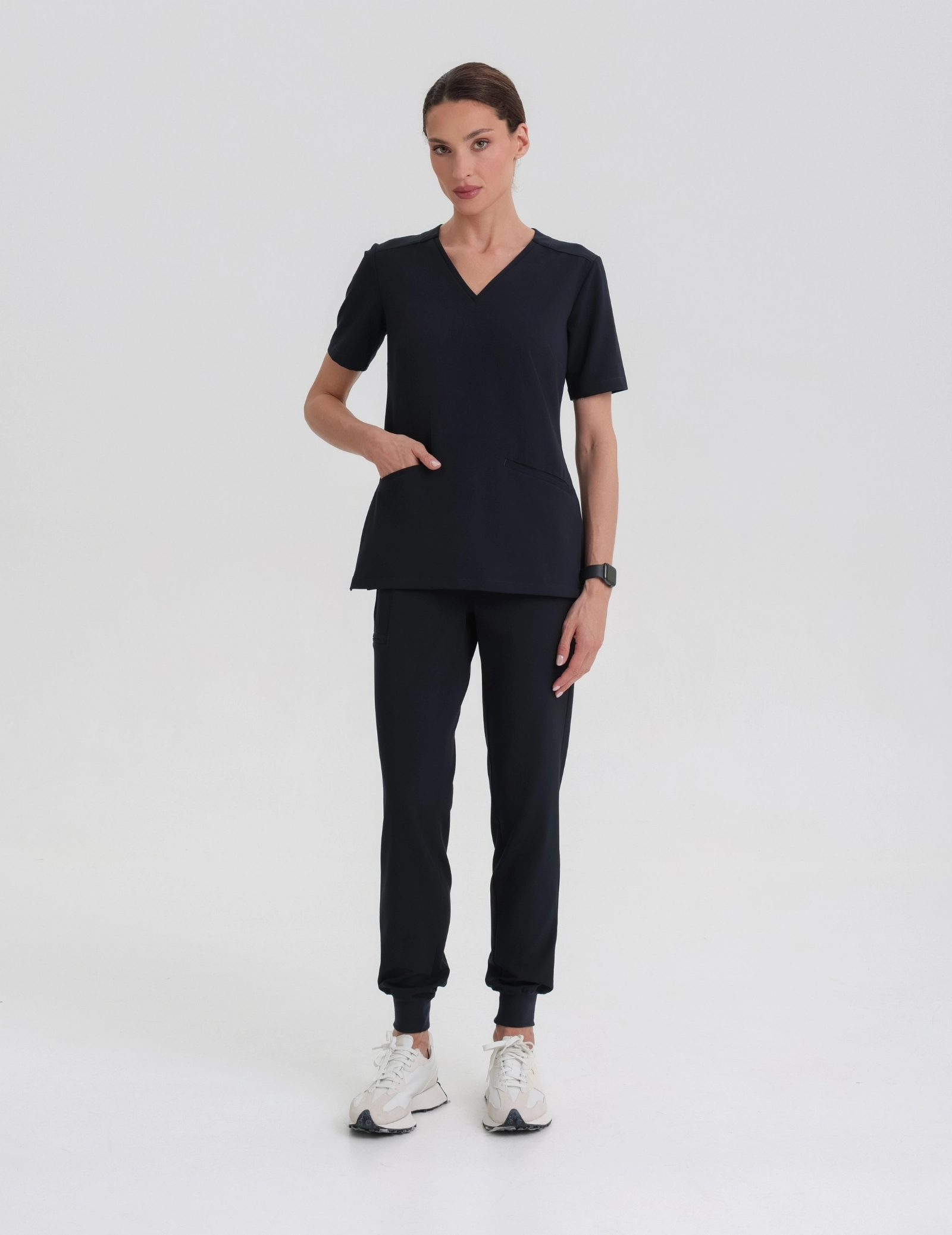 Women's Jogger Scrub Pants - Midnight Blue Women's Jogger Scrub Pants - Midnight Blue