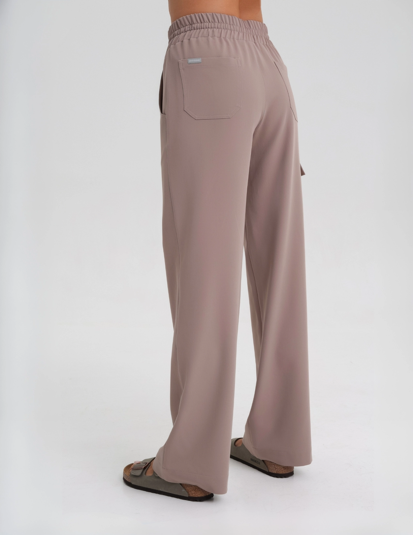 Women's Medical Scrub Pants Yoga - BEIGE