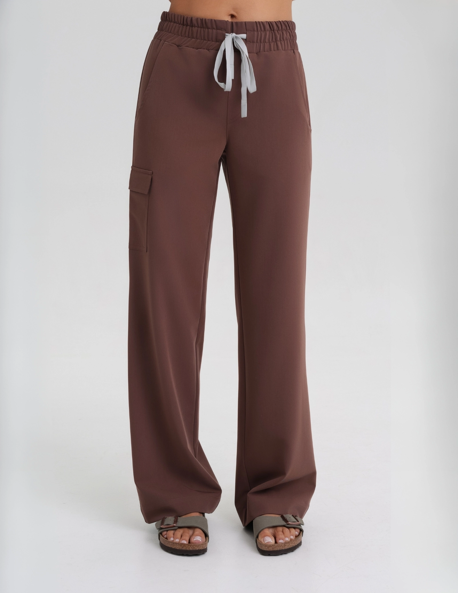 Women's Basic Scrub Pants - ROOIBOS TEA Women's Basic Scrub Pants - ROOIBOS TEA