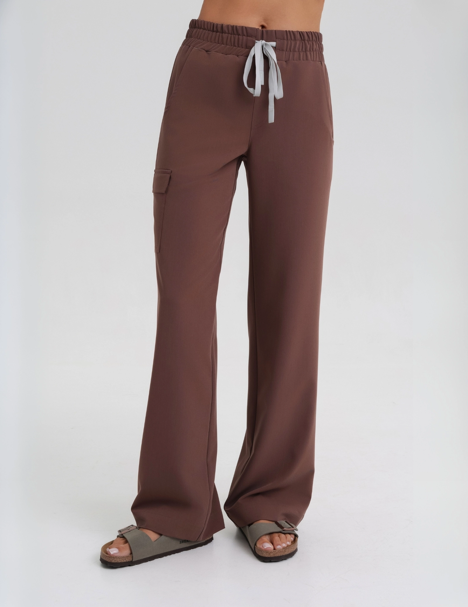 Women's Basic Scrub Pants - ROOIBOS TEA Women's Basic Scrub Pants - ROOIBOS TEA