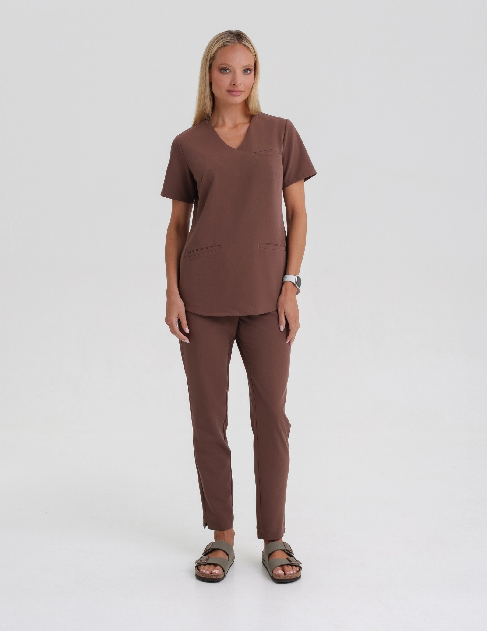 Medical Top Grace - MILKY BROWN