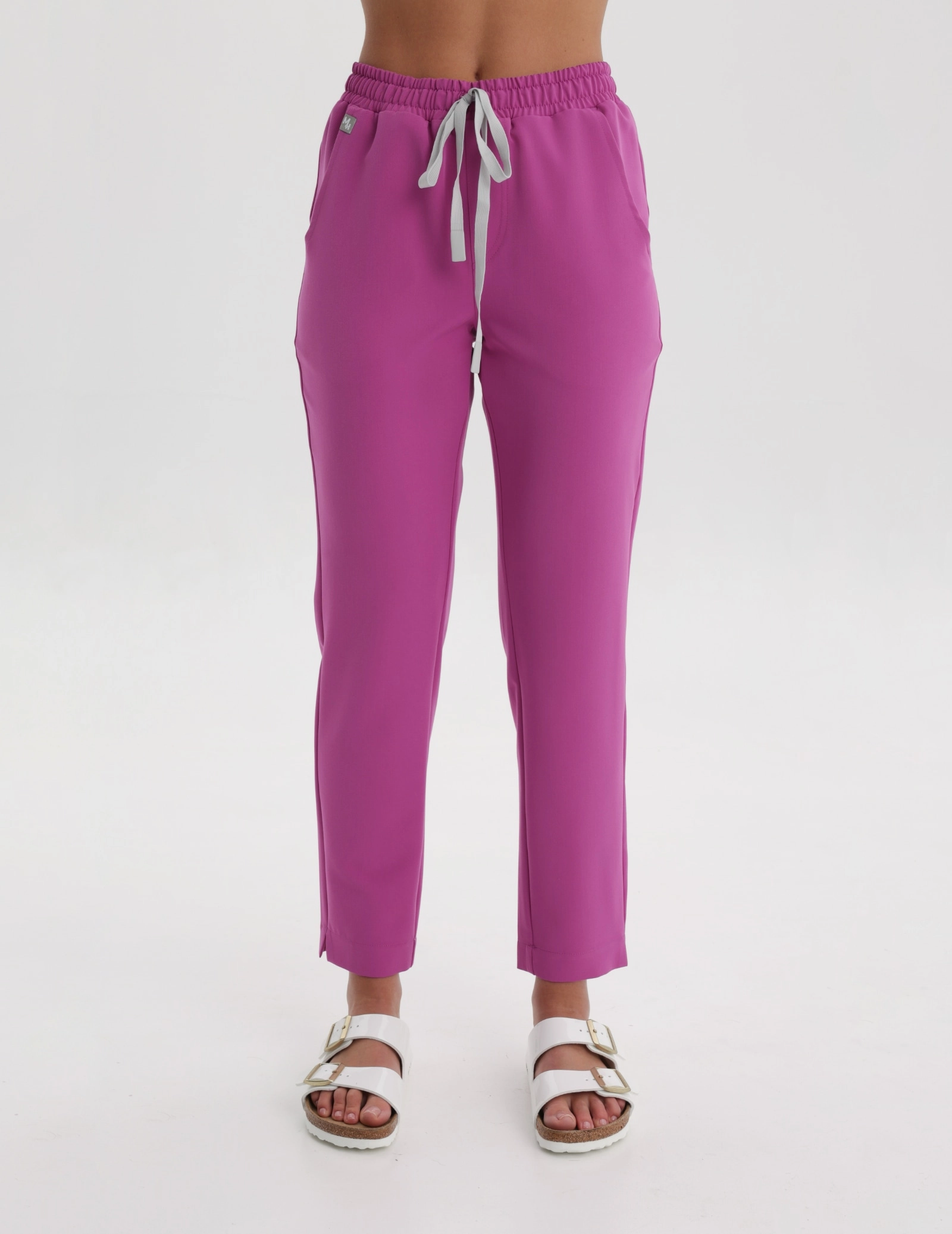 Women's Medical Scrub Pants Basic - ELECTRIC PINK