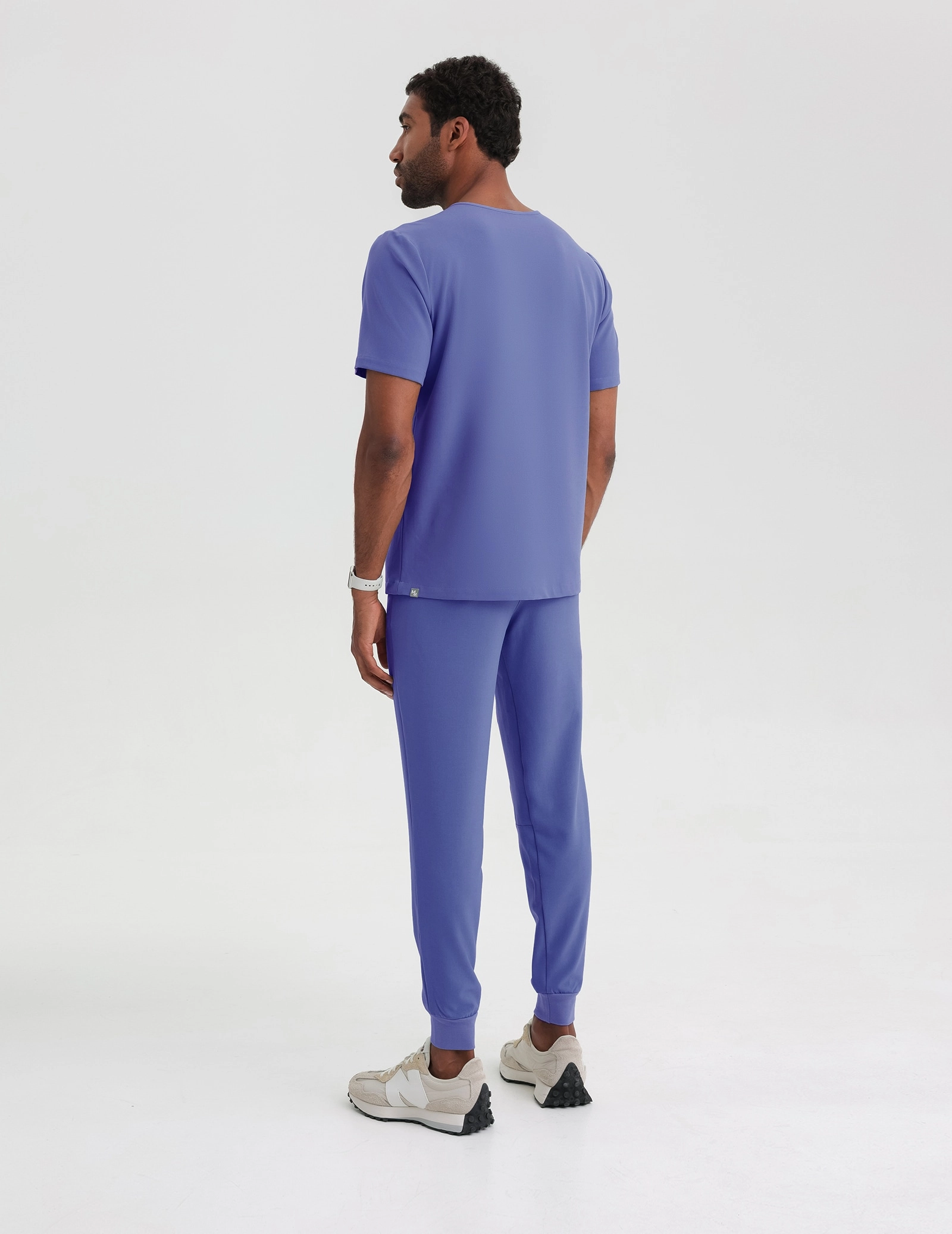 Medical Scrub Top Birbal - DENIM BLUE