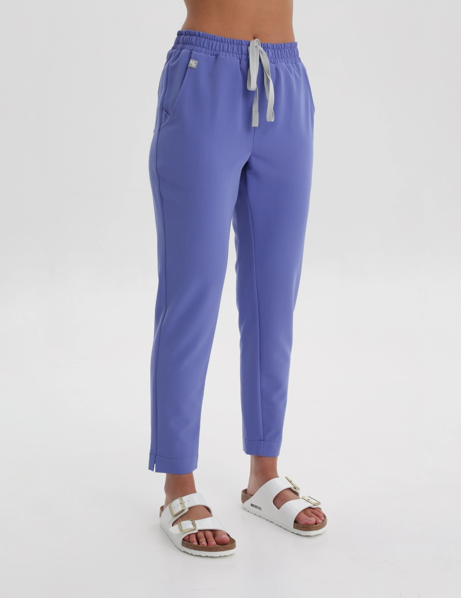 Women's Medical Scrub Pants Basic - DENIM BLUE