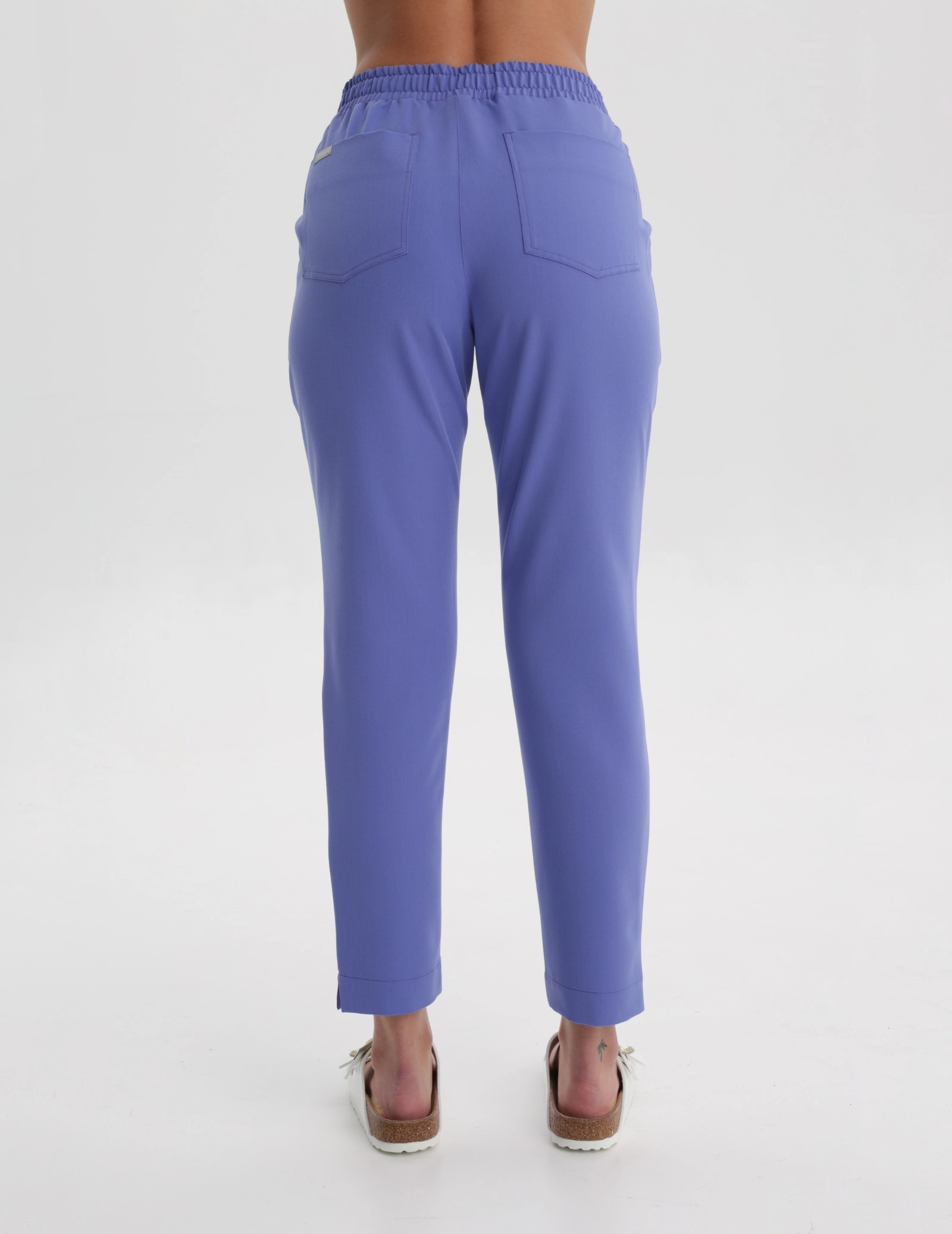 Women's Medical Scrub Pants Basic - DENIM BLUE