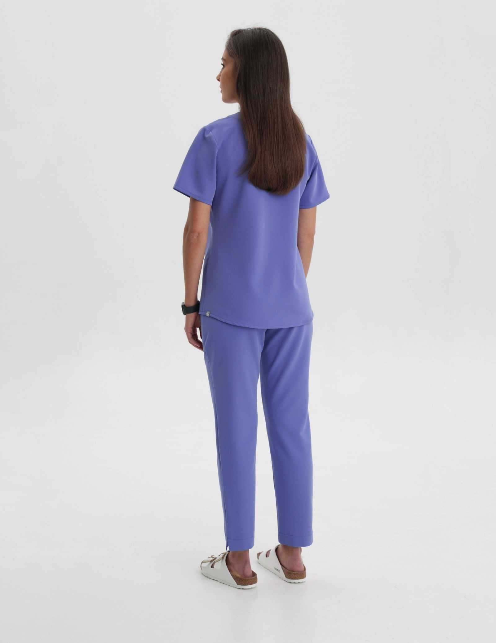 Women's Medical Scrub Pants Basic - DENIM BLUE