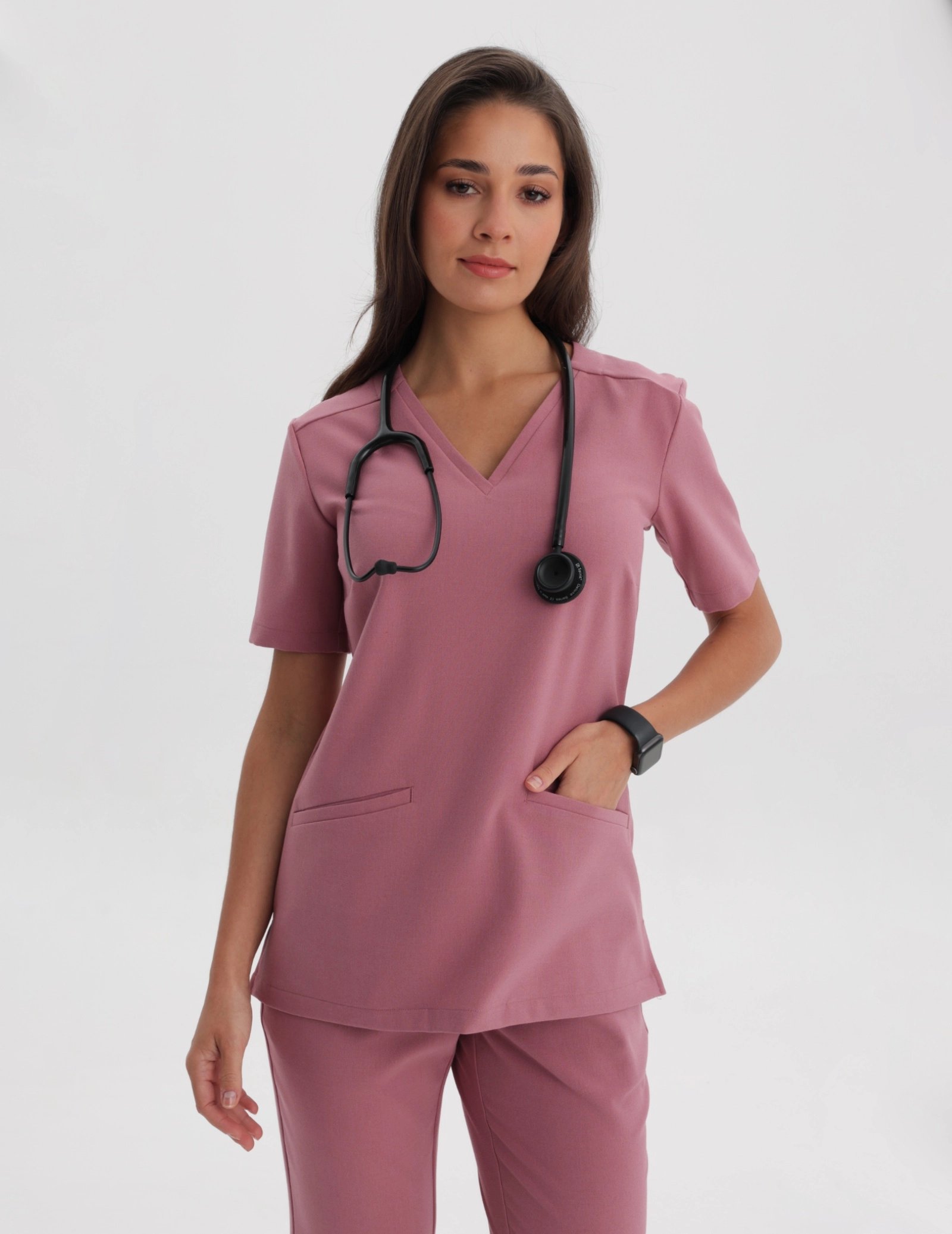 Medical Scrub Top Casy - WOODROSE