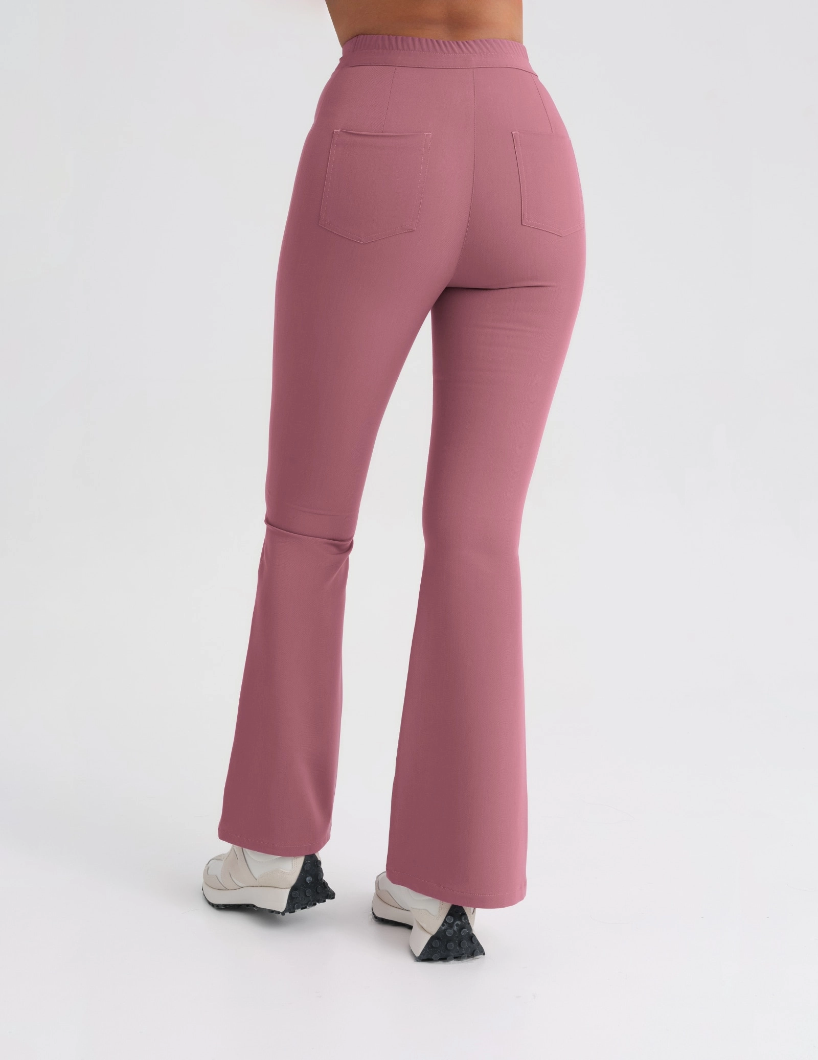 Women's Medical Scrub Pants Flare - WOODROSE